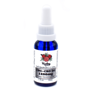 CBD and CBG tincture from The Healing Rose